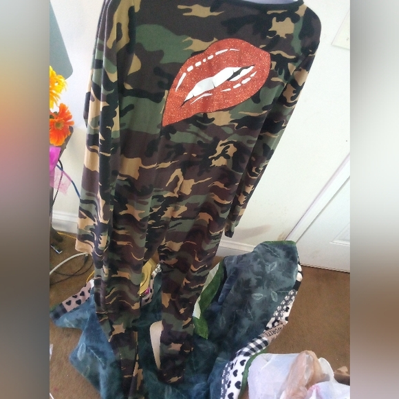 Camouflage Jumpsuit - i>r Style# NS127 - Picture 4 of 16